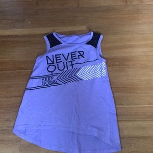 Purple tank top